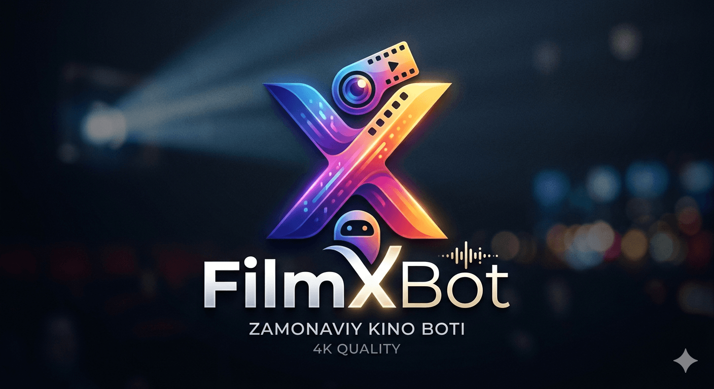 FilmXBot loyihasi ko‘rinishi